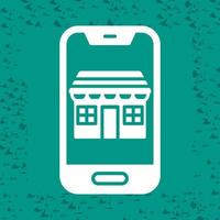 Mobile Store Vector Icon