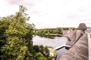 Dam in the mountains photo