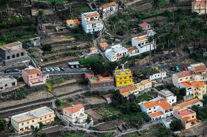 Houses on the hill photo