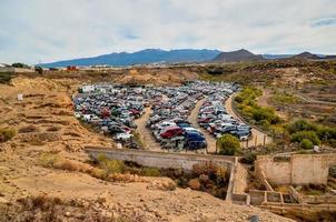 A car graveyard photo