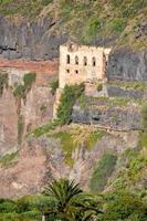 Ruins in the mountains photo