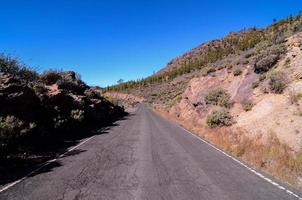 Scenic road view photo