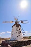 An old windmill photo