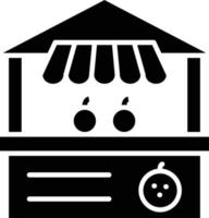 Vector Design Fruit Stall Icon Style