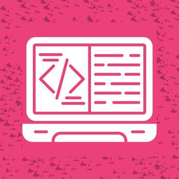 icono de vector de codificación