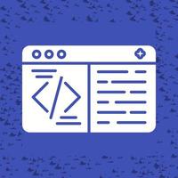 icono de vector de codificación