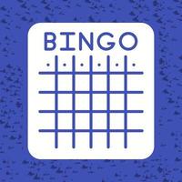 Bingo Vector Icon