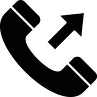 Vector Design Outgoing Call Icon Style