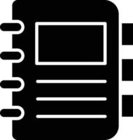 Vector Design Notebook Icon Style