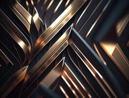 Modern technology abstract texture with diagonal metallic lines created with technology photo