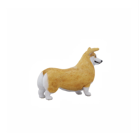 un pembroke galés corgi perro lleno cuerpo png