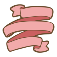 Cute Stickers Ribbons PNG
