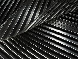 Modern technology abstract texture with diagonal metallic lines created with technology photo