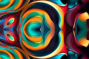 Colorful background with gradient color. Design with liquid shape photo