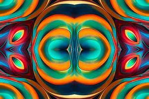 Colorful background with gradient color. Design with liquid shape photo