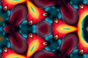 Colorful background with gradient color. Design with liquid shape photo