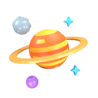 astronomie Jupiter planète 3d illustration png