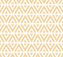 A seamless pattern with gold triangles vector