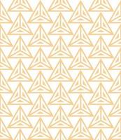 A seamless pattern with the image of a triangle vector