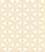 A seamless pattern with the image of a triangle vector