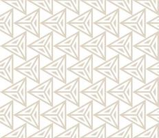 A seamless pattern with geometric shapes vector