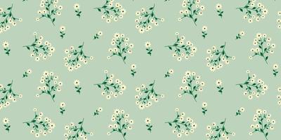 Beautiful jasmine flower seamless pattern. Find fill pattern on swatches vector