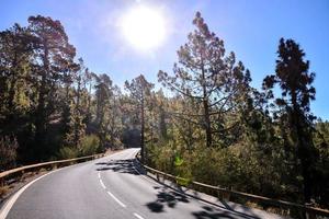 Road in the countryside photo