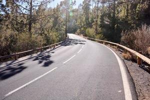 Road in the countryside photo