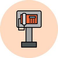 Public Phone Vector Icon