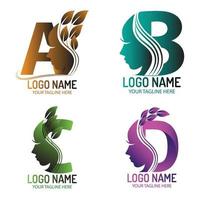 Letter logo template design vector