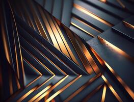 Modern technology abstract texture with diagonal metallic lines created with technology photo