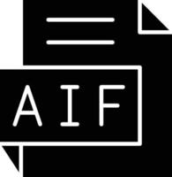 Vector Design AIF Icon Style