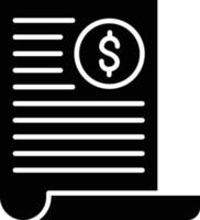 Vector Design Invoice Icon Style