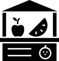 Vector Design Fruit Cart Icon Style