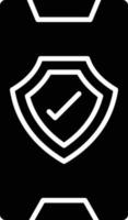 Vector Design Mobile Security Icon Style