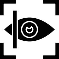 Vector Design Retinal Scan Icon Style