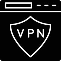 vector diseño vpn icono estilo