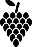 Vector Design Grapes Icon Style