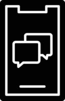 Vector Design Mobile Chat Icon Style