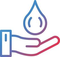 Vector Design Save Water Icon Style