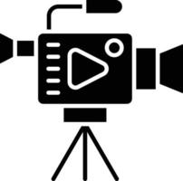 Vector Design Video Camera Icon Style