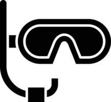 Vector Design Diving Mask Icon Style