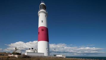 timelapse of the portland bill lighthouse in england video