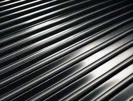 Modern technology abstract texture with diagonal metallic lines created with technology photo