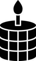 Vector Design Scented Candle Icon Style