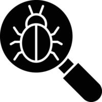 Vector Design Bug Icon Style