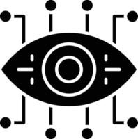 Vector Design Bionic Eye Icon Style