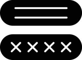 Vector Design Password Icon Style