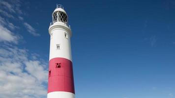 laps de temps de le Portland facture phare dans Angleterre video