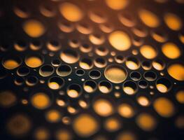 Abstract circle background dot pattern Dotwork created with technology photo